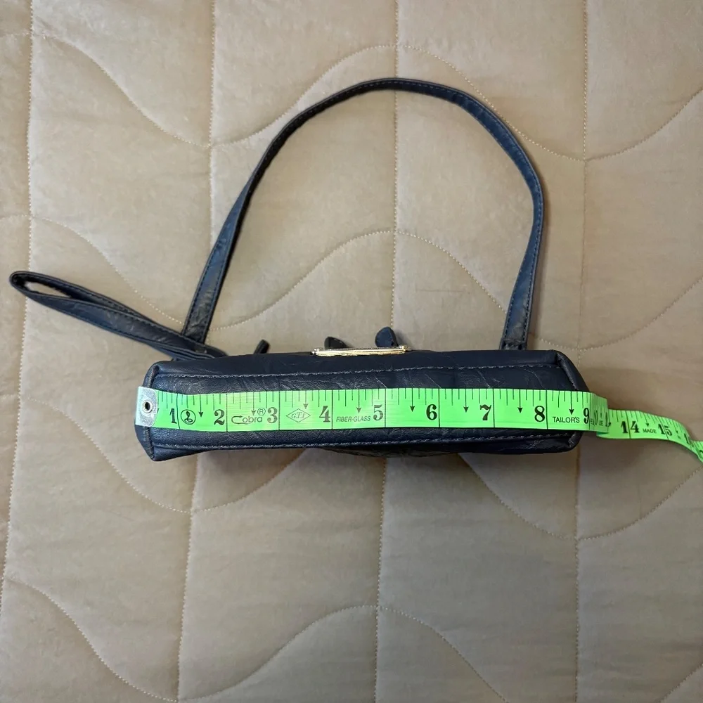 Stone Mountain Off White &‎ Navy Blue Shoulder Bag - Picture 4 of 8